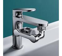 Aeratore per rubinetto estensore girevole a 1080° prolunga durevole a prova di