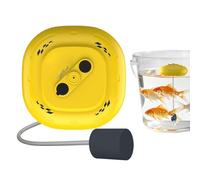 Aeratore per secchio per esche, impermeabile, batteria da 2000 mAh, ricarica magnetica, aeratore elettrico galleggiante, per acquario, trappole per pesci all'aperto, uso domestico