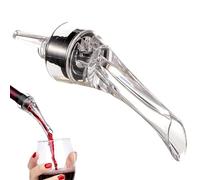 Aeratore per versare vino in acrilico, dispenser di bevande liquide di livello professionale, accessorio efficiente per decantare, gadget per cucina e bar, per casa, ristorante, miglioramento del