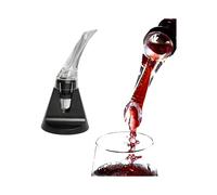 Aeratore per vino innovativo, aera istantaneamente il vino per un finale ricco, design 2 in 1 con effetto Bernoulli che garantisce un bouque