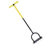 Aeratore Prato - Aeratore A Picchi | Erpici E Aerazione Del Suolo | Aeratore Per Pavimento Con Manico A T | Scarificatore Robusto A Ampio | Attrezzature Di Ventilazione Per Paesaggio, Agr