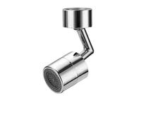 Aeratore prolungato universale antispruzzi da 720 gradi per rubinetto beccuccio rotante uscita retrattile controllo duale acqua calda e fredda flusso d a due stadi design maniglia singola lavandino