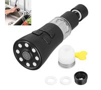 Aeratore Rubinetto Cucina 720°, 3 Modalità, con Filtro Acciaio Inossidabile 316, Guarnizione, Interfaccia Universale, Doccetta Doccino per Lavandino, Adattatore Prolunga Rompigetto per Rubinetti