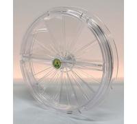 Aeratore semplice ventola per finestra RIMPLAST M.A.M. PVC simil-vetro Ø 120 mm.