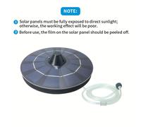 Aeratore solare galleggiante per di pesci, pompa di per da giardino, per laghetti Koi da giardino e ossigenazione per la pesca
