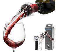 Aeratore Tappi Bottiglie di Qualità,Versatore vino con aeratores,Aeratore e Decanter per Vino Rosso,versatore vinos antigoccia con aeratorevino,per la casa,feste,famiglia