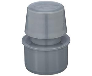 Aeratore tubo in PP per tubi di scarico DN 50, grigio