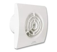 Aerauliqa QUASAR 2S BB - Aspiratore Elico-Centrifugo Diam. 99,4mm - 8/5W - 105/70m3/h - 2 Velocità - Cod. 001201 - Colore RAL9010