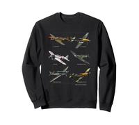 Aerei da Caccia della WW2 Warbirds Felpa