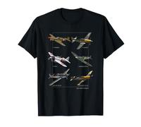 Aerei da Caccia della WW2 Warbirds Maglietta