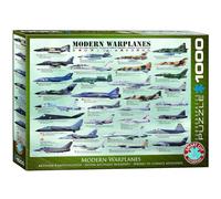 EuroGraphics- Planes Puzzle, Multicolore, 6000-0076