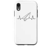Aerei di carta Cardiogram aeroplani di carta Custodia per iPhone XR