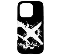 Aerei Grafica Aerei Archeologia dell'aviazione Custodia per iPhone 15 Pro
