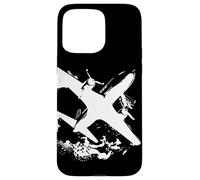 Aerei Grafica Aerei Archeologia dell'aviazione Custodia per iPhone 15 Pro Max