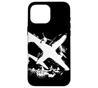 Aerei Grafica Aerei Archeologia dell'aviazione Custodia per iPhone 16 Pro Max