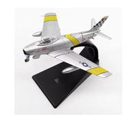 Aerei in metallo in miniatura Scala 1:100 Per Air Force F86 Sabre Fighter Modello Giocattolo Collezione Espositore Ornamentale FU-910 E FU-958 Per visualizzazione(FU-910)
