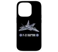 Aereo americano Stealth Fighter F22 Raptor Custodia per iPhone 14 Pro