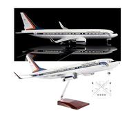 Aereo B737 dell'aeronautica militare thailandese in scala 1:130, modello in metallo pressofuso, supporto legno con luce kit fissaggio T Jigs for collezione o regalo.(Normal)