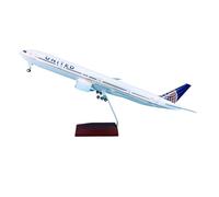 Aereo Con Ruote In Scala 1:158 Per Boeing B777-300 Modello Di Aereo Pressofuso In Scala 47 Cm