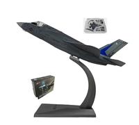 Aereo da caccia F-35B Lighting II in scala 1/72, modello pressofuso pre-assemblato con supporto, simulazione militare elevata, simulazione elevata, modello pre-assemblato for appassionati