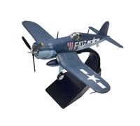 Aereo da caccia F4U-1 statunitense in scala 1/72 pressofuso per esposizione,