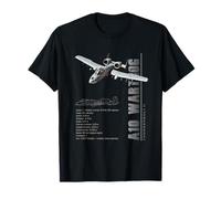 Aereo da Caccia Militare A-10 Warthog Thunderbolt II Maglietta