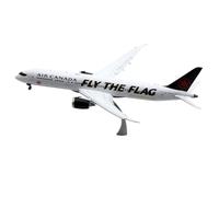 Aereo Da Collezione In Lega 1:200 Per Air Canada Boeing B787-9 Modello Di Aereo Pressofuso C-FVLQ Con Ribalta Verso Il Basso