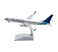 Aereo Da Collezione In Lega 1:200 Per Garuda Indonesia Airlines Boeing B737-8MAX Diecast Aircraft Jet Model PK-GFQ