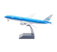 Aereo Da Collezione In Lega 1 200 Per KLM Airlines "SkyTeam" Boeing B777-200 Diecast Aircraft Jet Model PH-BQP Set Planetoy