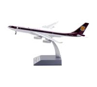 Aereo Da Collezione In Lega 1 200 Per Lo Stato Del Qatar Airbus A340-200 Diecast Aircraft Jet Model A7-HHK Playkit