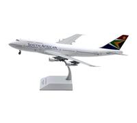 Aereo Da Collezione In Lega 1:200 Per South African Airways Boeing B747-300 Diecast Aircraft Jet Model ZS-SAT