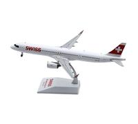 Aereo Da Collezione In Lega 1 200 Per Swiss Airlines "StarAlliance" Airbus A321neo Modello Di Pressofuso Playkit