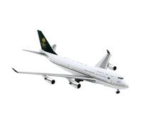 Aereo Da Collezione In Lega 1 400 Per L'aviazione Reale Saudita Boeing 747-400 Modello Di Pressofuso HZ-HM1 Con Supporto Playkit