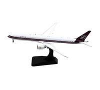 Aereo Da Collezione In Lega 1 400 Per QATAR AIRWAYS "Retro Livery" Boeing B777-300er Diecast Aircraft Model Set Planetoy