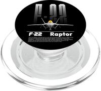 Aereo da combattimento F-22 Raptor Stealth USAF PopSockets PopGrip per MagSafe