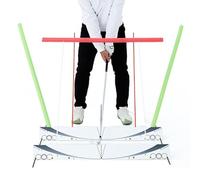 Aereo da golf - Set di allenamento flessibile per allineamento | Allenatore di percorsi di oscillazione da golf, per interni, casa, porta, corridoio, garage, cortile, patio, portico, terrazza