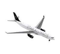 Aereo In Lega 1:400 Per Air Canada "StarAlliance" Airbus A330-300 Diecast Aircraft Jet Model