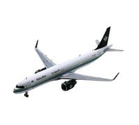 Aereo In Lega 1:400 Per Saudi Arabian Airlines "Skyteam" Airbus A321 Modello Di Aereo Pressofuso Aereo Singolo