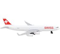 Aereo In Metallo Die Cast Airbus A340 Della Swiss Airlines Daron 28250