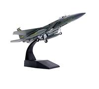 Aereo in Metallo Miniatura 1: 100 Per F-15C Military Fighter Metal Aircraft Finito Modello Simulazione Desktop Display Decorazioni