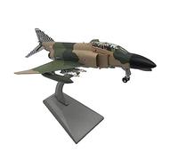 Aereo in Metallo Miniatura 1: 100 Per F-4 Simulazione Statica Modello Combattente In Lega Pressofusa Collezione Decorazioni Per La Casa Finita