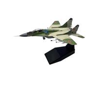 Aereo in Metallo Miniatura 1:100 Per Il Modello Di Aereo Da Caccia Russo MIG-29 Mig29 Fulcrum C In Metallo Pressofuso Ornamento(Mig29 Russian)