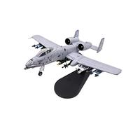 Aereo in Metallo Miniatura 1:100 US A-10 A10 Thunderbolt II Warthog Hog Attack Aircraft Fighter Die Cast In Metallo Modello Di Aereo Giocattolo(B)