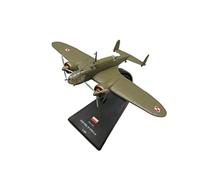 Aereo in Metallo Miniatura 1/144 Per Il Classico Modello Di Bombardiere Della Seconda Guerra Mondiale Polonia PZL P-37 Aircraft Fighter Model Show Collection