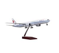 Aereo in Metallo Miniatura 1:157 Per Boeing B777 Modello Di Aereo Aviazione Civile Simulazione Aereo Di Linea Ornamenti Da Collezione 47Cm(No light)