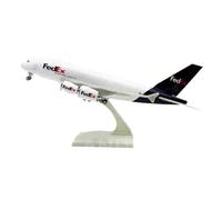 Aereo in Metallo Miniatura 1:240 Per Airbus A380 Federation Airlines Replica Pressofusa Di Un Aereo Con Ruote Decorazioni Aeronautiche