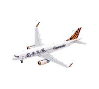Aereo in Metallo Miniatura 1 400 Adatto Per A320 Metallo Pressofuso Simulazione Lega Aereo Passeggeri Modello Decorazione Desktop Regalo