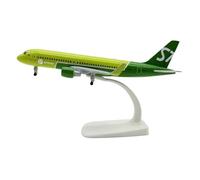 Aereo in Metallo Miniatura 1:400 Per Russia Siberia S7 Airlines A320 Airbus Modello Di Aereo Lega Pressofusa Con Base Per Decorazioni Per La Casa