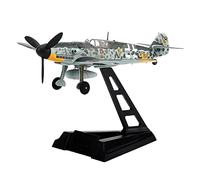 Aereo in Metallo Miniatura 1 72 German BF109G Jet For Fighter Simulation WWII Aircraft Model Toy Collection Collection