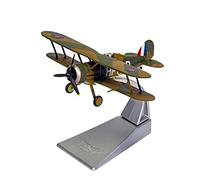 Aereo in Metallo Miniatura 1 72 Gladiatore Mk.ii Biplano Per Combattente British Air Force British Air Combat Da Collezione Scena Giocattolo